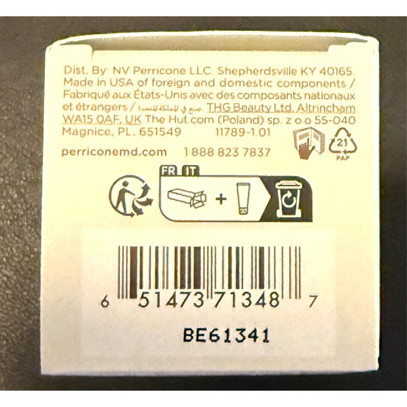 Perricone MD Vitamin C Ester Brightening Exfoliating Polish Serum - 2oz NEW Box - Picture 2 of 5